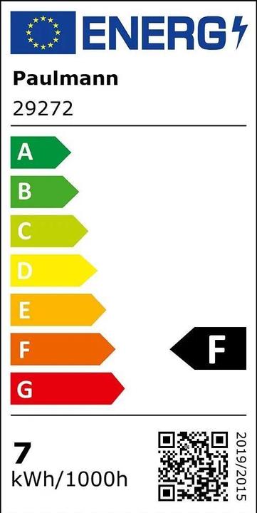 Energie-Label Paulmann Reflektor Flat Sensor (GU10, 550 lm, 1x)