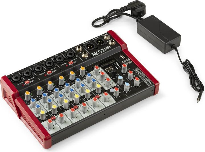 Actual product image Power Dynamics PDM-Y801 (Studio- and Livemixer)