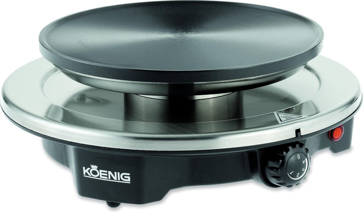 Image du produit Koenig 3 en 1 (Fondue au fromage, Fondue bourguignonne, Fondue chinoise)