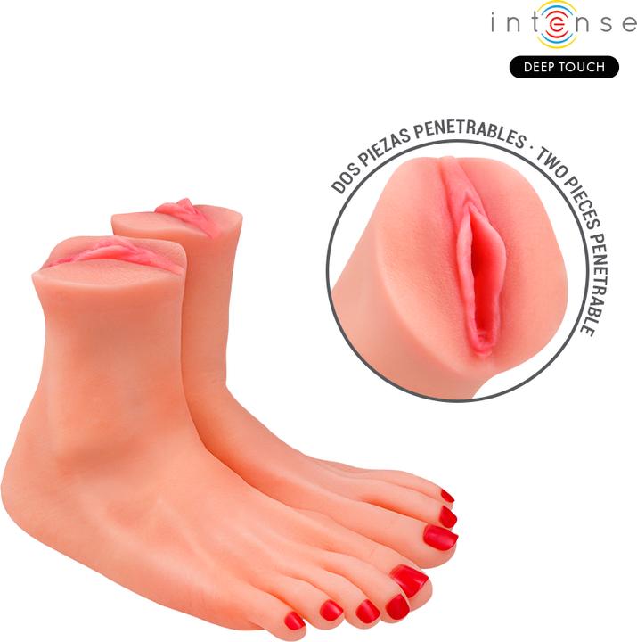Actual product image Intense Deep Touch - Gabbie Zweiteiliger Fussfã–Rmiger Mastaubador