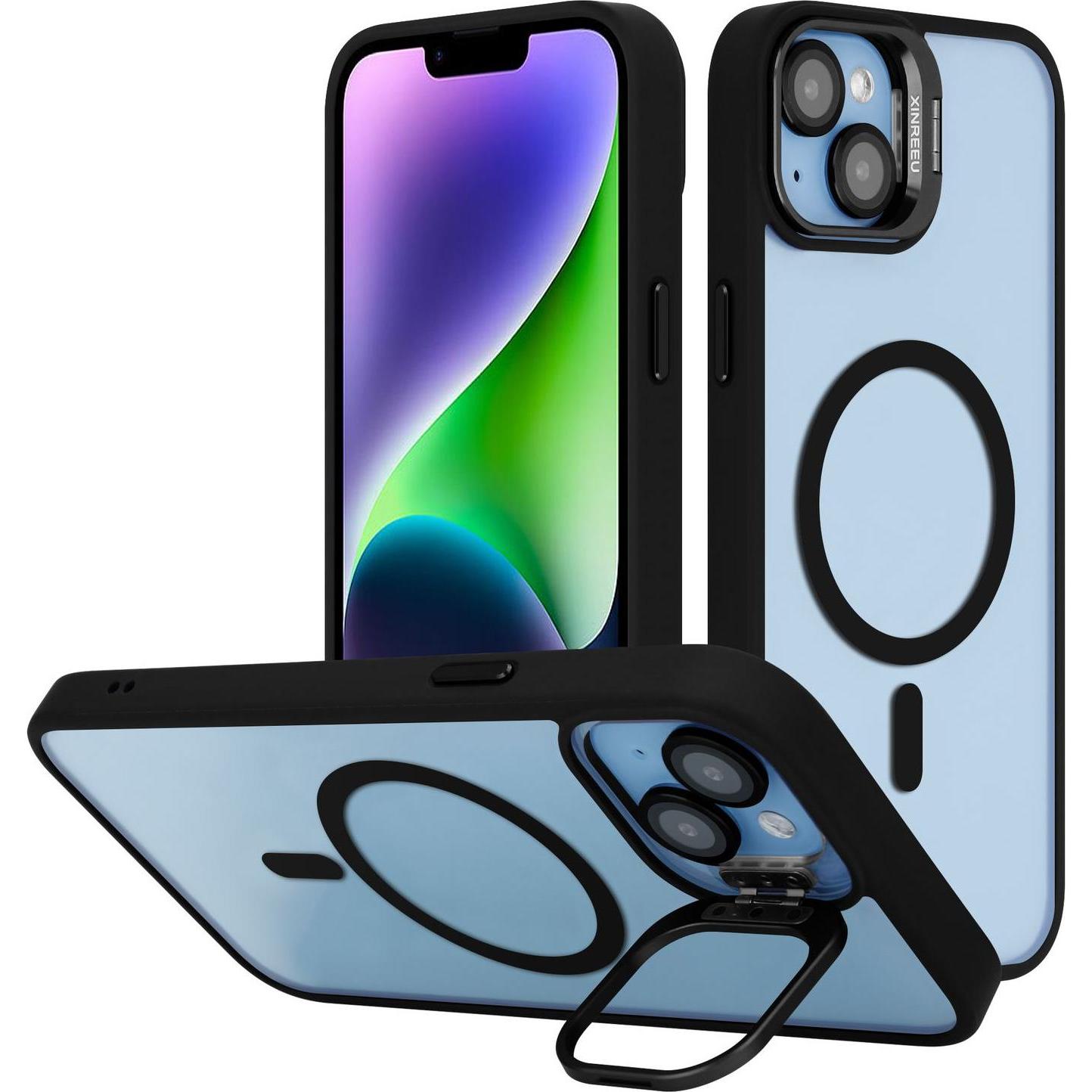 Thumbnail - Cadorabo Hülle für iPhone 15 PLUS kompatibel mit Magsafe inkl. Kameralinsen Schutz (Apple iPhone 15 Plus), Smartphone Hü...