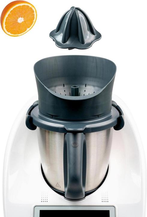 Fockety Parte della Macchina per Spremitura per Bimby TM5 TM6 Set per Spremitura di Agrumi, Accessorio per Succo di Arancia e Limone Filtri in Materiale Plastico Cestello da Cucina