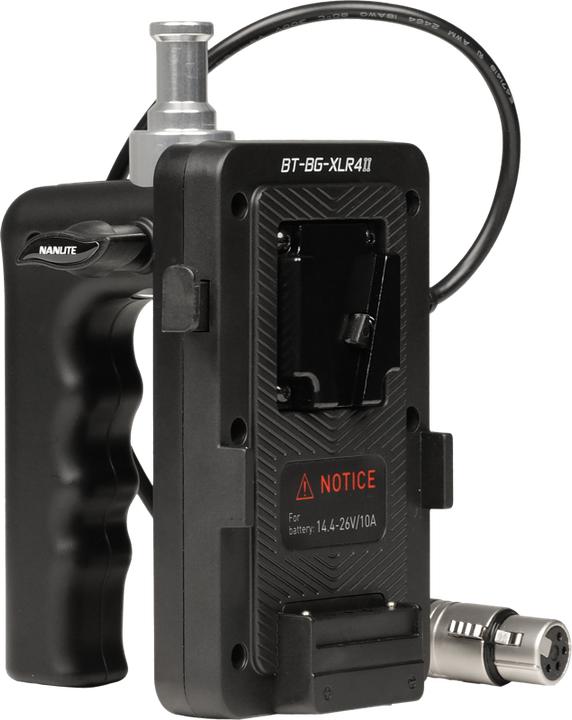 Actual product image Nanlite Batteriehalterung V-Mount (Battery grip, Handgrip)