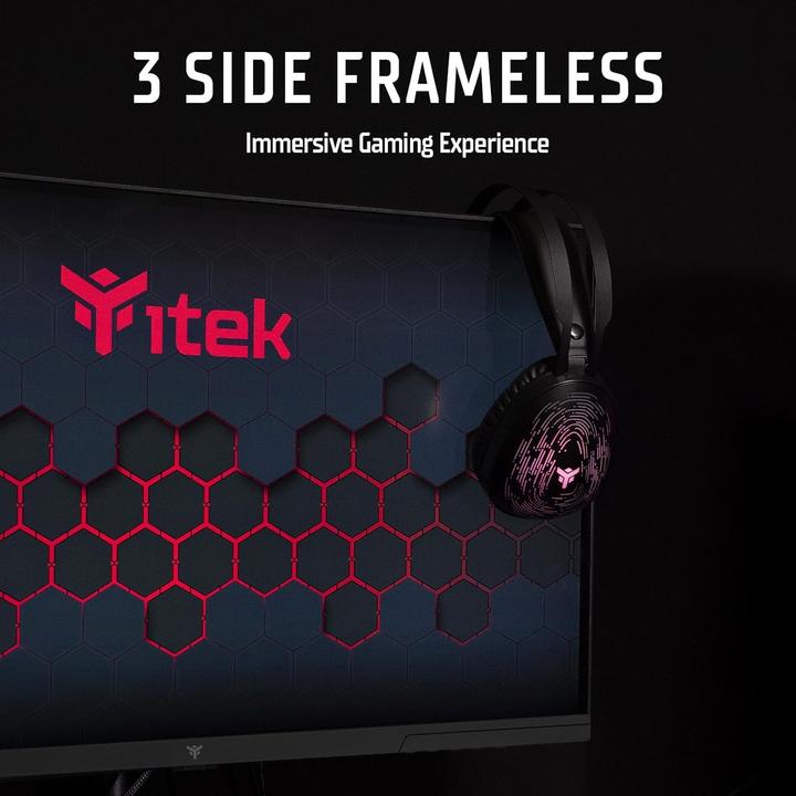 Actual product image Itek Ecran 25" GGF Full HD (Noir) 180Hz (1920 x 1080 pixels, 24.50")