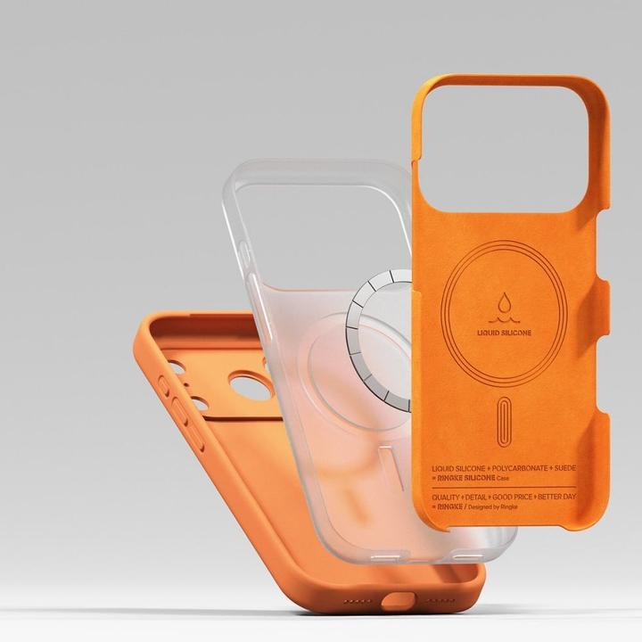 Actual product image Ringke Silicone Magnetic MagSafe (Apple iPhone 17 Pro)