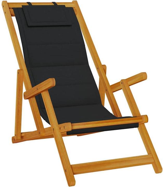 Actual product image vidaXL Strandstuhl Klappbar