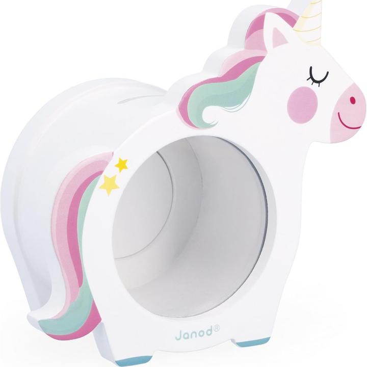 Janod Einhorn Spardose (12 x 17,5 cm)