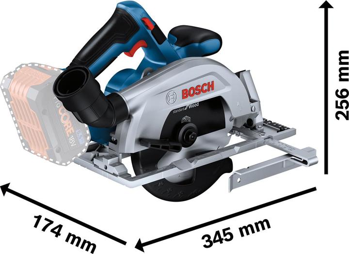 Produktbild Bosch Professional GKS 18V-57-2