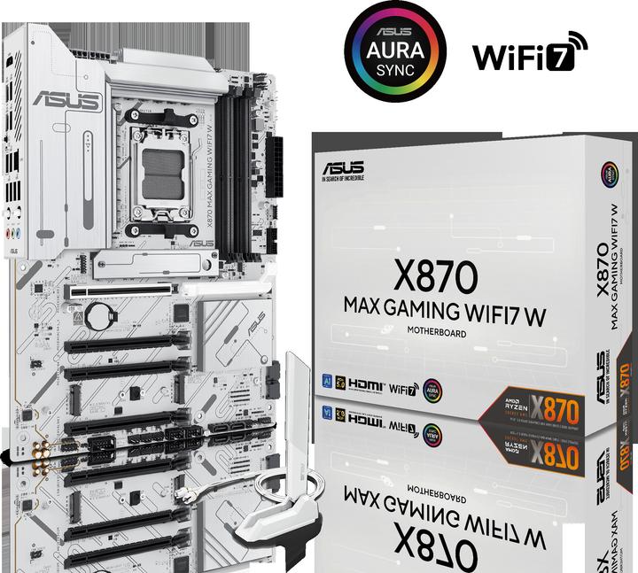 Immagine prodotto ASUS X870 MAX GAMING WIFI7 (AM5, AMD X870, ATX)