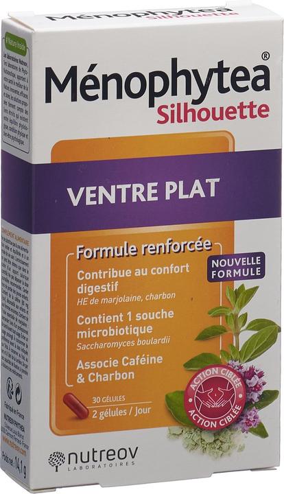 Actual product image Ménophytea Flacher Bauch Silhouette Gélules (30 pcs., Capsules, 33 g)