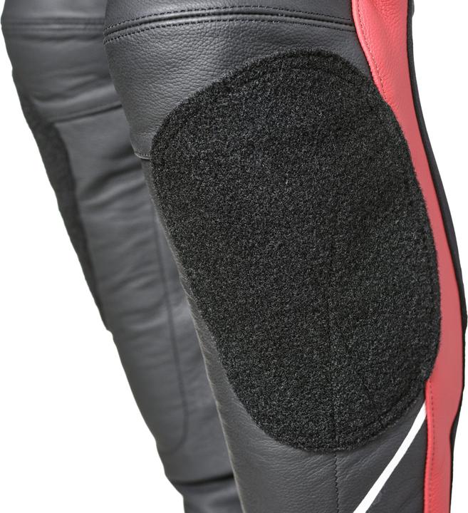 Immagine prodotto GMS Giacca in pelle GR-1 nero-rosso-bianco 48H (Uomini, 48)