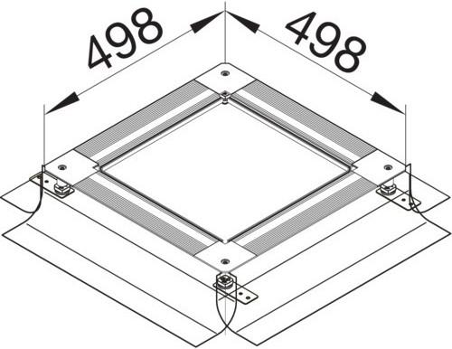 Actual product image Tehalit Floor box