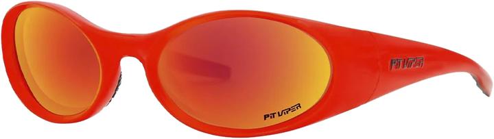 Actual product image Pit Viper The Slammer The Nacho Polarised Red (Red, Grey)
