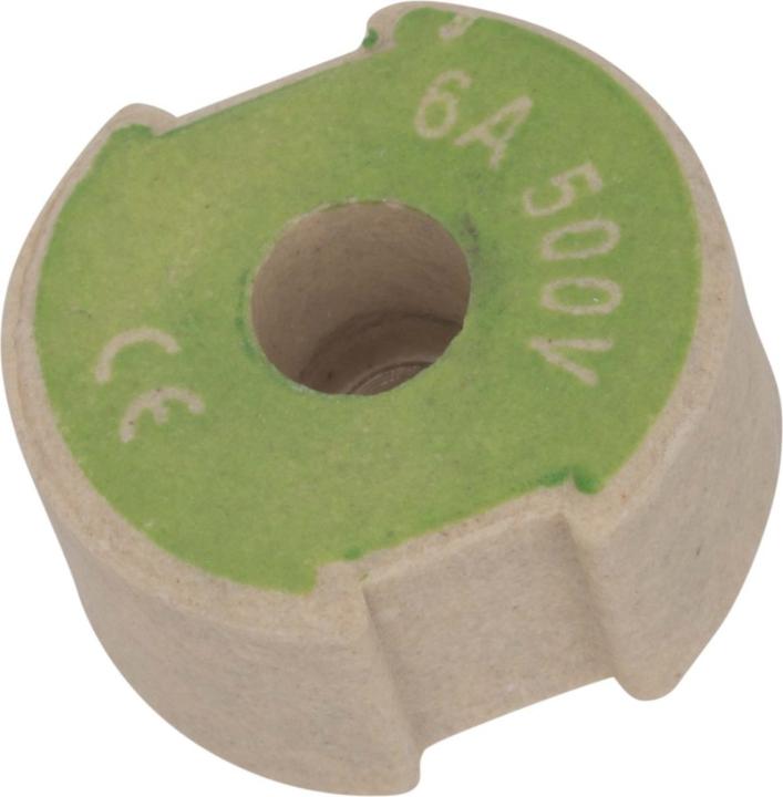 Actual product image Mersen D-screw fitting insert (6 A)