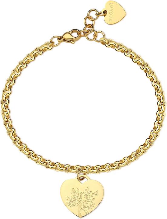 Image du produit Sagapo S'AgapÃµ - Bracelet stylé plaqué or Be My Family SBY012 (Plaqué or)