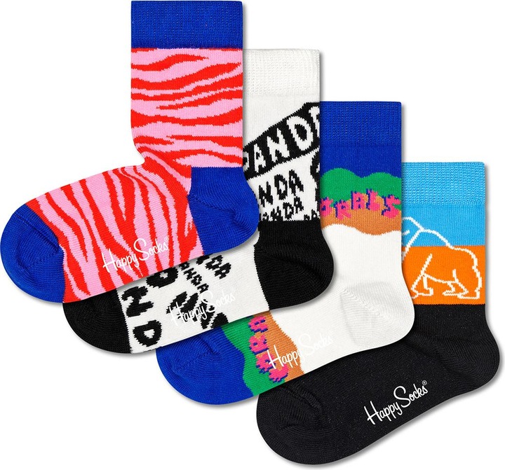 Actual product image Happy Socks WWF Kids Gift Set (pack of 4, 24 - 26)