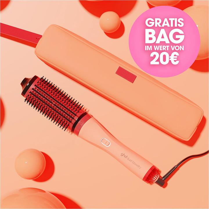 Produktbild ghd duet blowdry™ Hair Dryer Brush in Sunkissed Peach Limited Edition