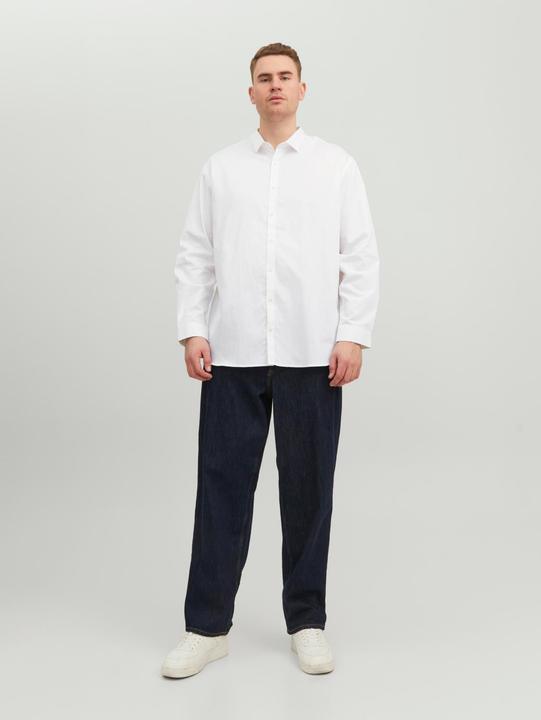 Actual product image Jack & Jones Plus Size Long Sleeve Shirt (8XL)