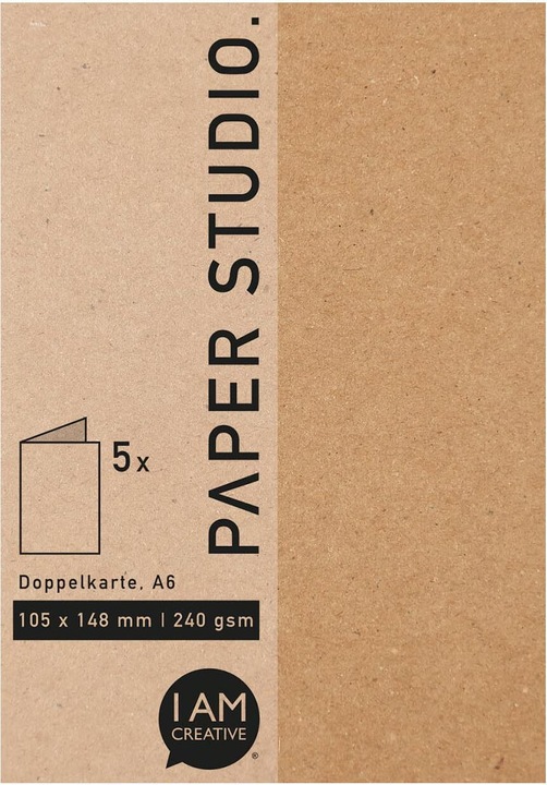 Actual product image I Am Creative Double card (5 pcs.)