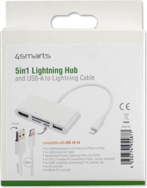 Produktbild 4smarts 5in1 Kompakt (Docking Port, 5 Ports)