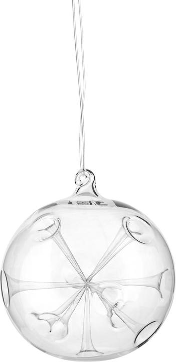 Produktbild Glasi Hergiswil Weihnachtskugel mit Einstich Ø 9 cm, aus Glas (1x)