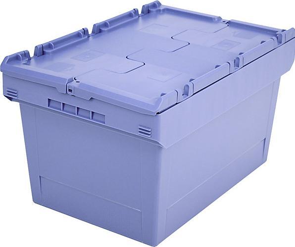 Image du produit Bito Caisse polyvalente MB, avec couvercle rabattable en 2 parties, compatible avec