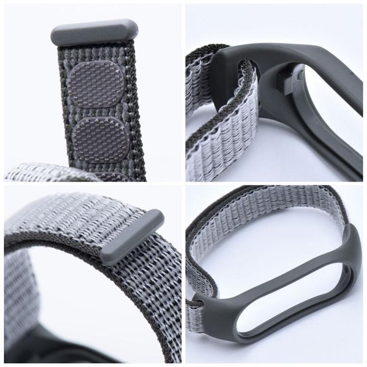 Produktbild OEM Strap Nylon strap for XIAOMI Mi Band 5 / 6 / 7 grey (19) (Nylon)