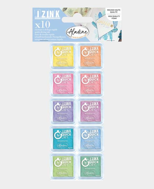 Produktbild I Am Creative Stempelkissen Quick dry pastell, 10er Set