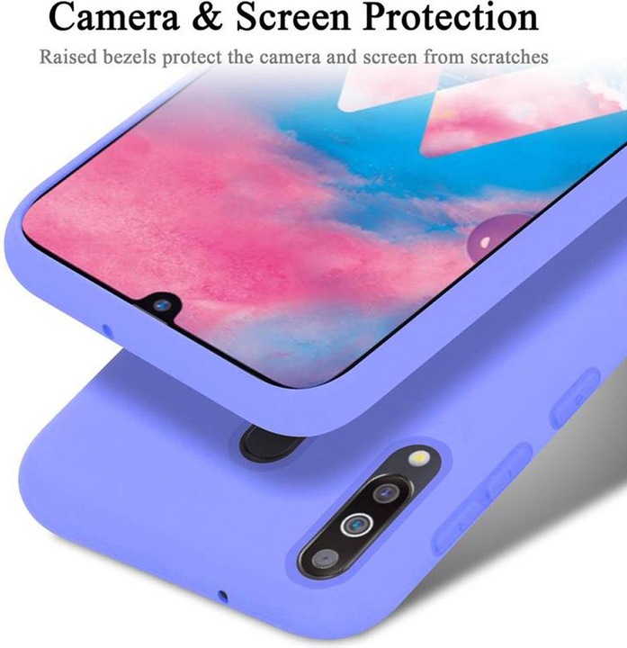 Produktbild Cadorabo TPU Liquid Silicone Case Cover (Samsung Galaxy A40s, Samsung Galaxy M30)