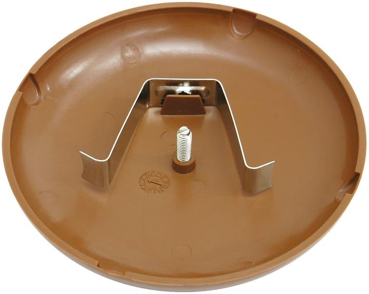 Image du produit Steffen Rosace de plafond marron Ø 95mm H:15mm