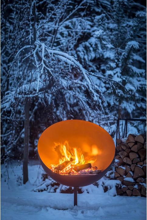 Actual product image Feu du Jardin Lune incl. grill grate 50cm and swivel arm (100 cm)