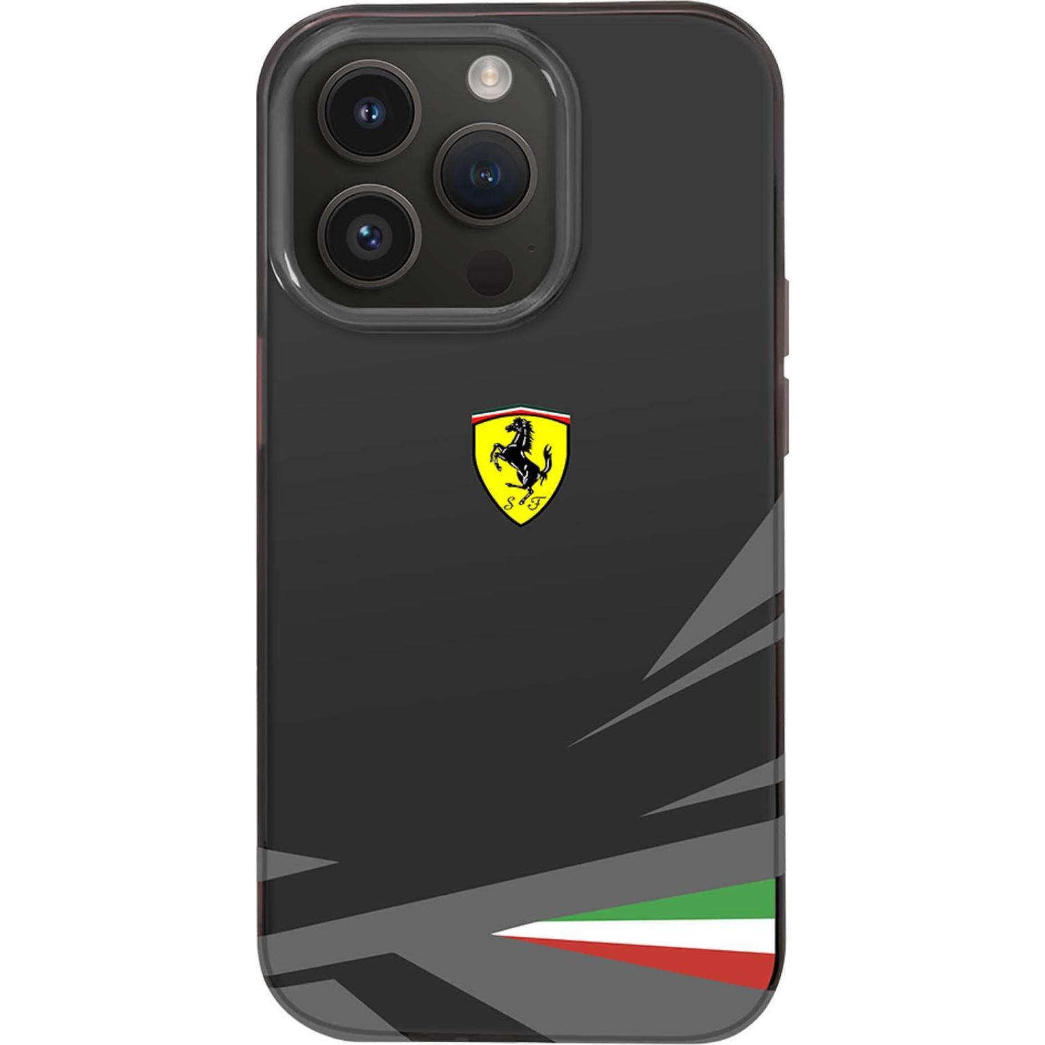 Thumbnail - Ferrari H3467 Italia Case (Apple iPhone 14 Pro), Smartphone Hülle, Schwarz