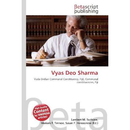 Vyas Deo Sharma, Fachbücher