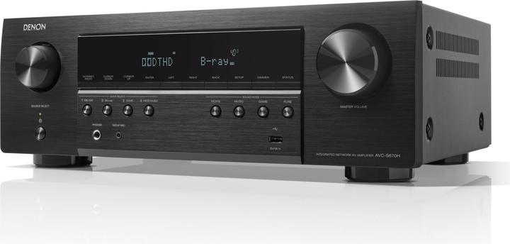 Productafbeelding Denon AVC-S670H, zwart
