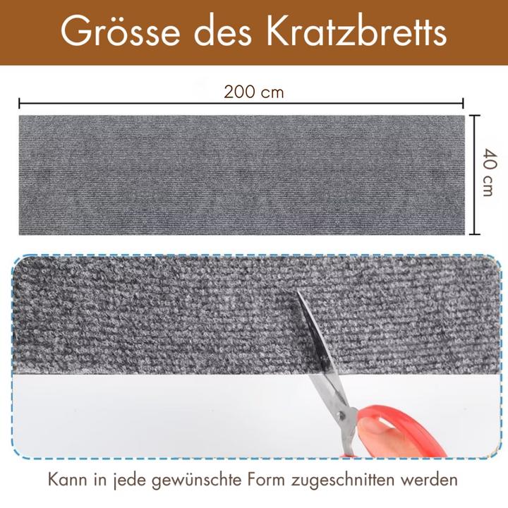 Actual product image Suba Self-Adhesive Scratching Mat (Light grey)