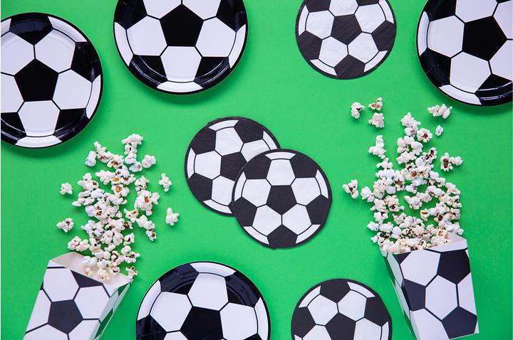 Produktbild Partydeco Fussball (20 x, 13.5 x 13.5 cm)