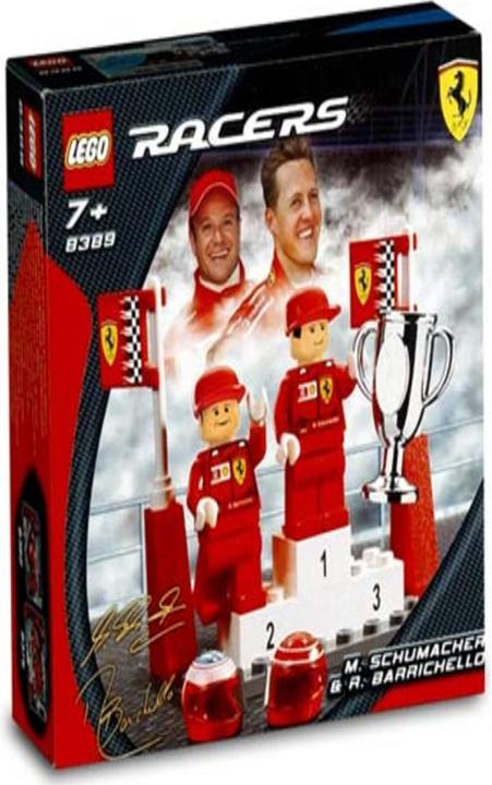 LEGO M. Schumacher & R. Barrichello (8389, LEGO Speed Champions)
