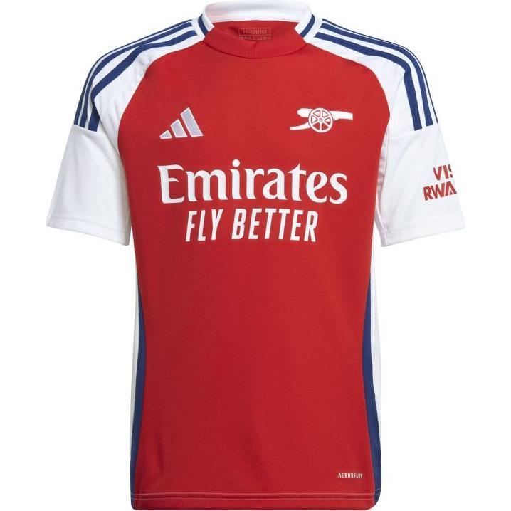Adidas Ragazzo Rosso Bambini, Maglietta Calcio, Arsenal London Kinder Trikot (128), 128