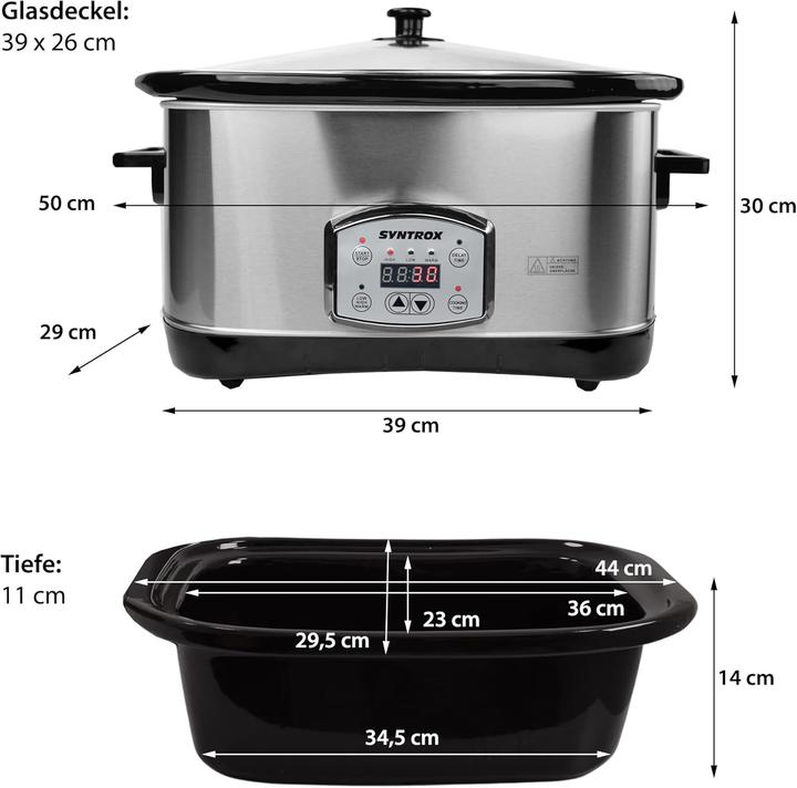 Produktbild Syntrox Schongarer 7,5L
