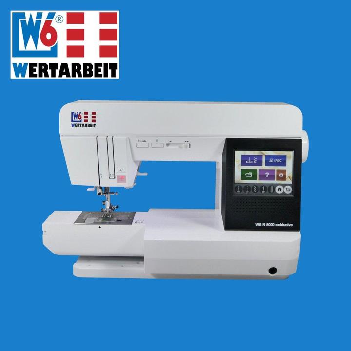 Actual product image W6 Sewing Machine N 8000 Exclusive