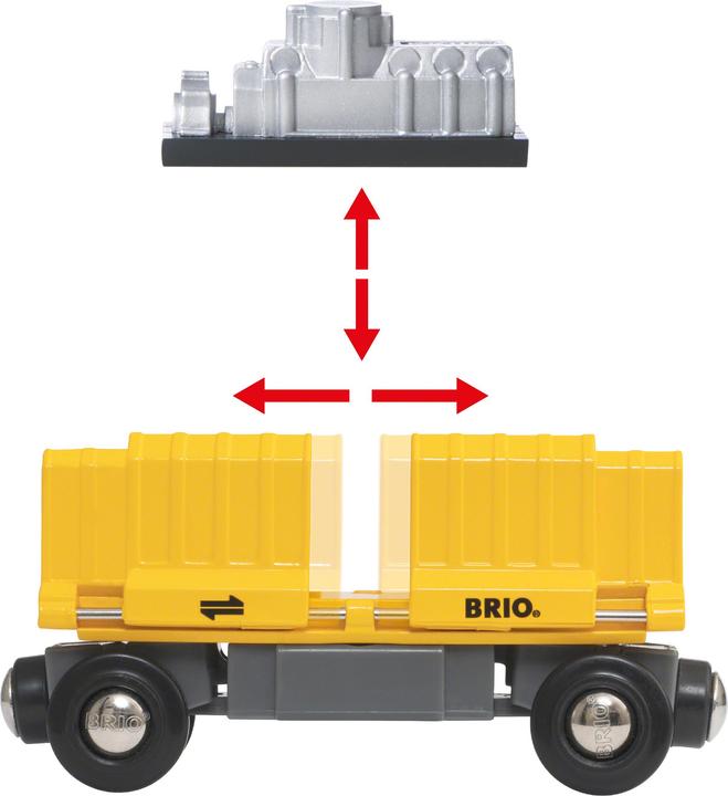 Produktbild Brio Güterzug mit drei Waggons
