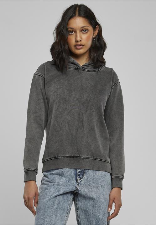 Produktbild Urban Classics Ladies Stone Washed Hoody - 71041 (XS)