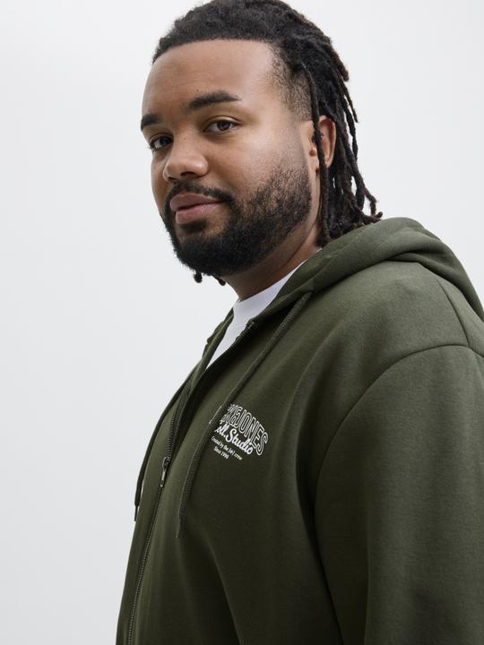 Produktbild Jack & Jones Plus Size Gedruckt Kapuzenpullover Kapuzenpullover (3XL)