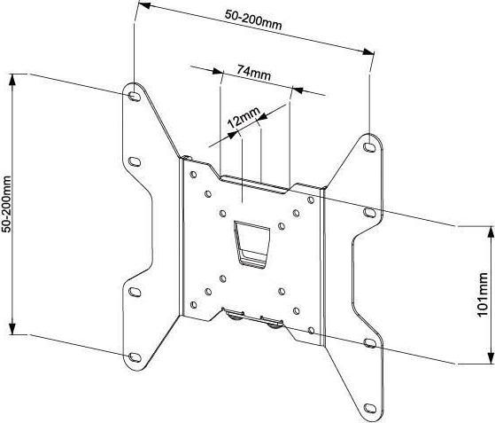 Image du produit Vivolink VLMW1337 (Mur, 37", 35 kg)