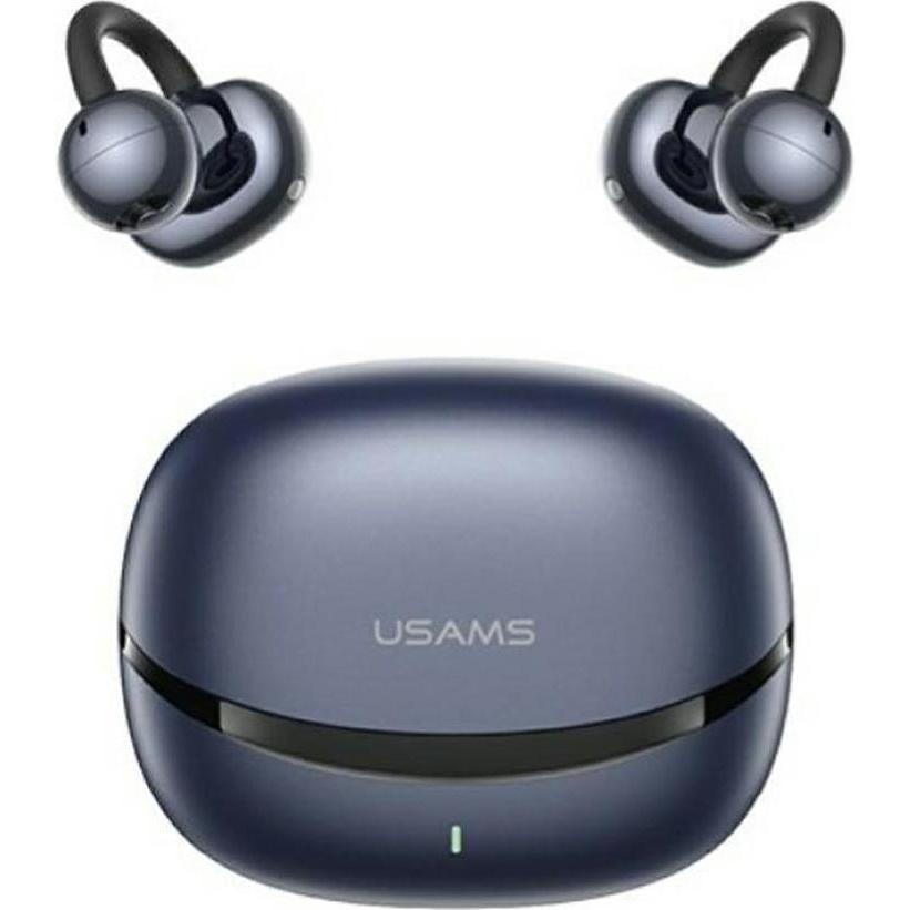 Usams Headphones TWS R03 Echo Clip-on Bluetooth 6.0 wireless blue (6 h, Senza fili), Cuffie, Blu