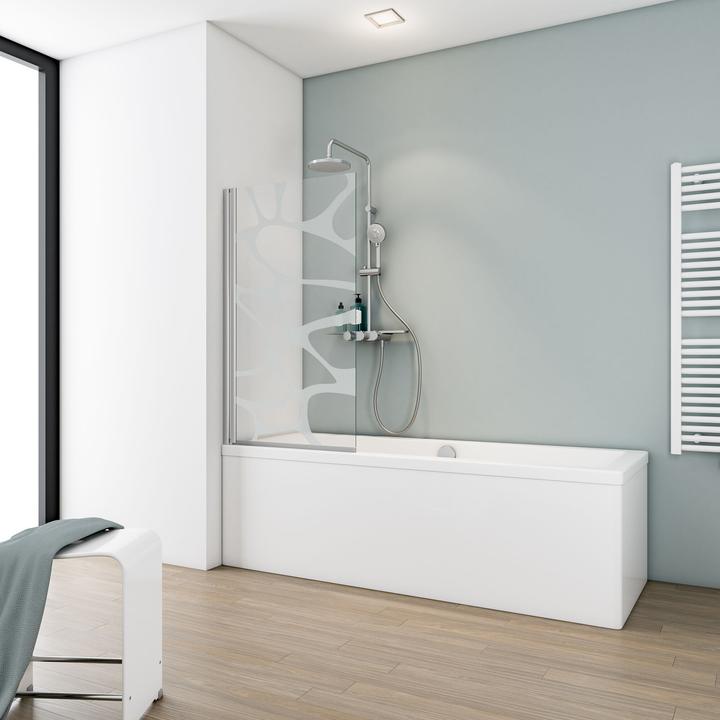 chrome look, Decor glass