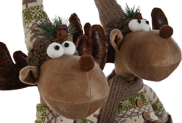 Produktbild Esprit Christmas bauble Home Brown Green Reindeer 25 x 15 x 55 cm (2 Units) (2 -teilig)