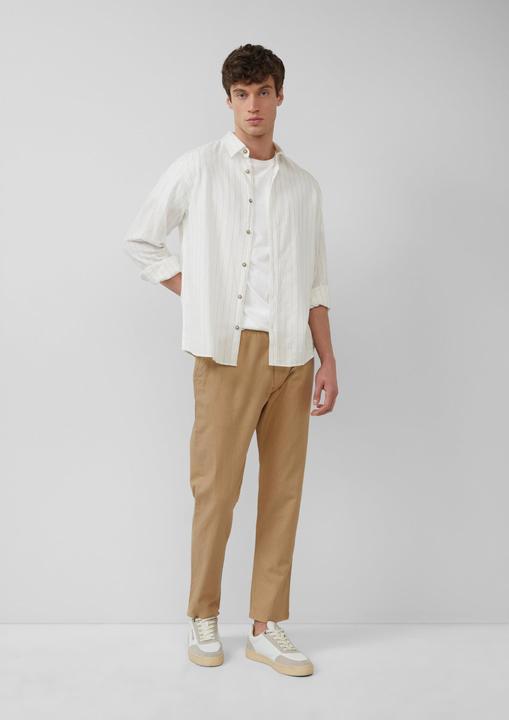 Produktbild S.Oliver Hose Detroit: Relaxed-Fit-Chino aus Leinenmix mit Elastikbund (W38/L32)