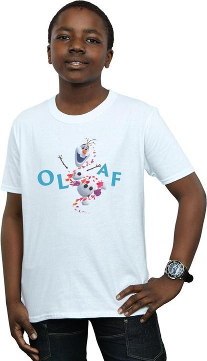 Actual product image Disney Boys Frozen 2 Olaf Leaf Jump T-Shirt (140, 146)