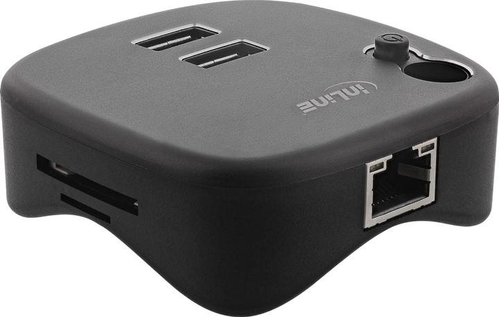 Produktbild InLine USB 3.0 Multihub (USB-A, 2 Ports)